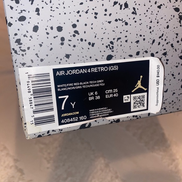 Fire Red 4s - Picture 2 of 4